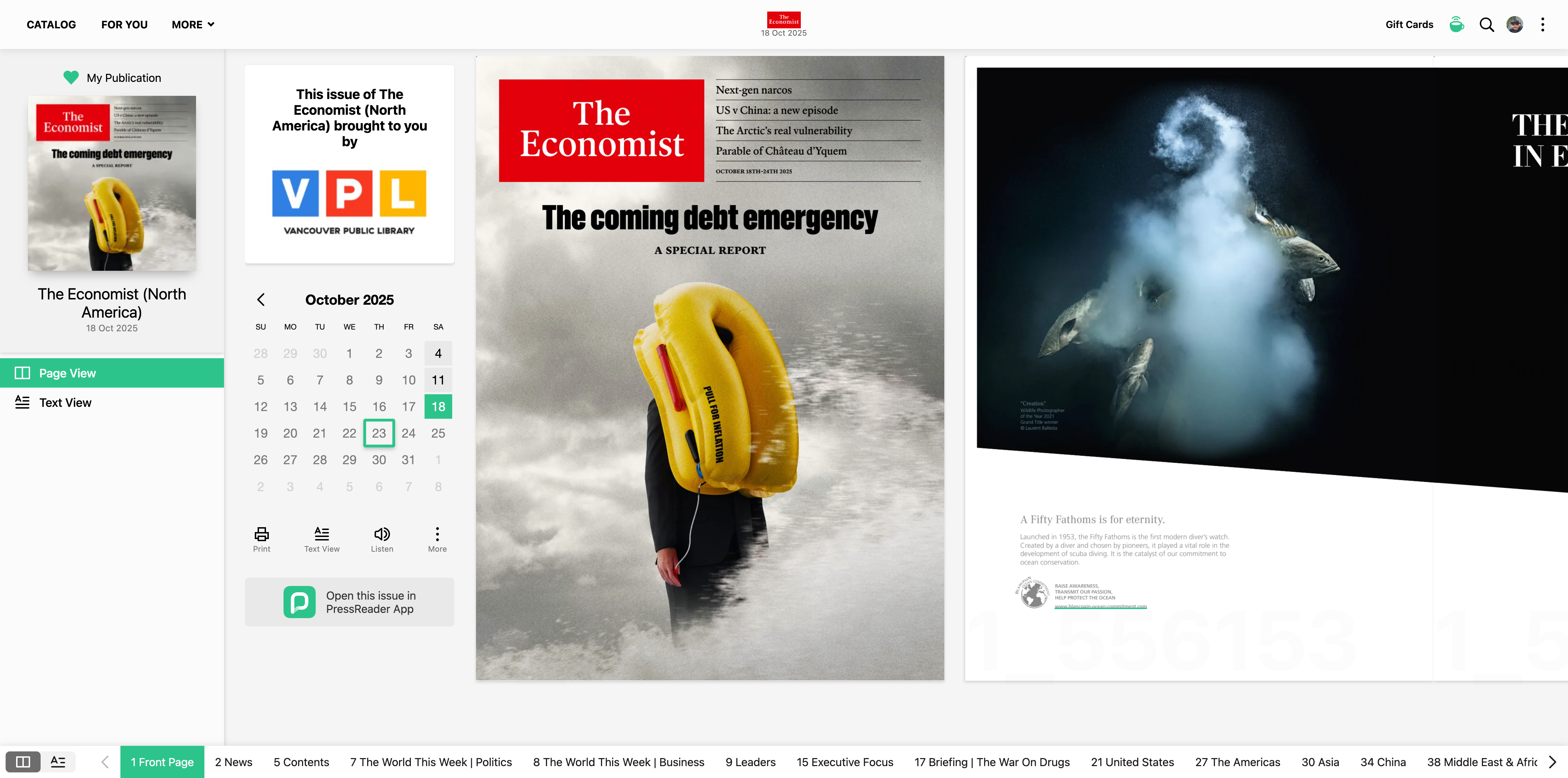 PressReader The Economist Image View