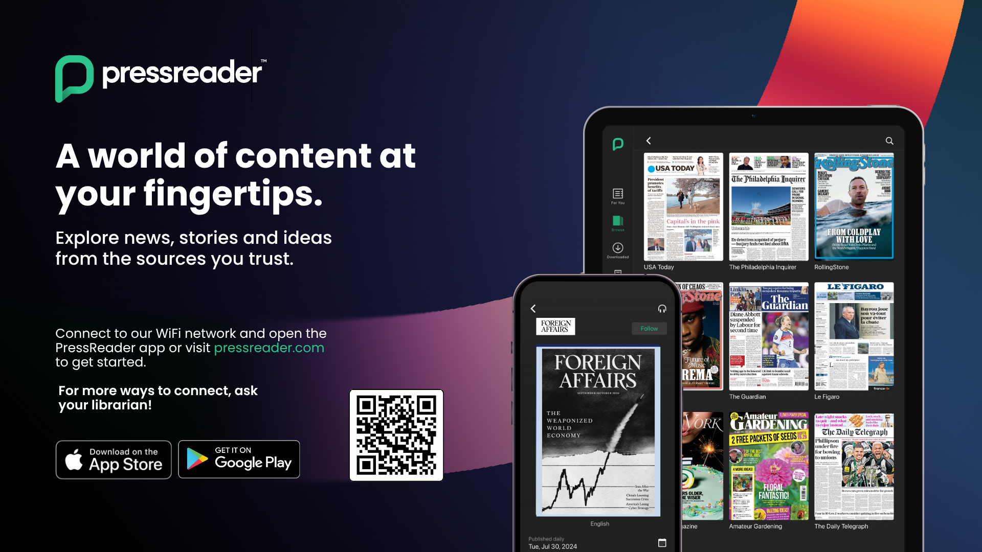 PressReader for Libraires
