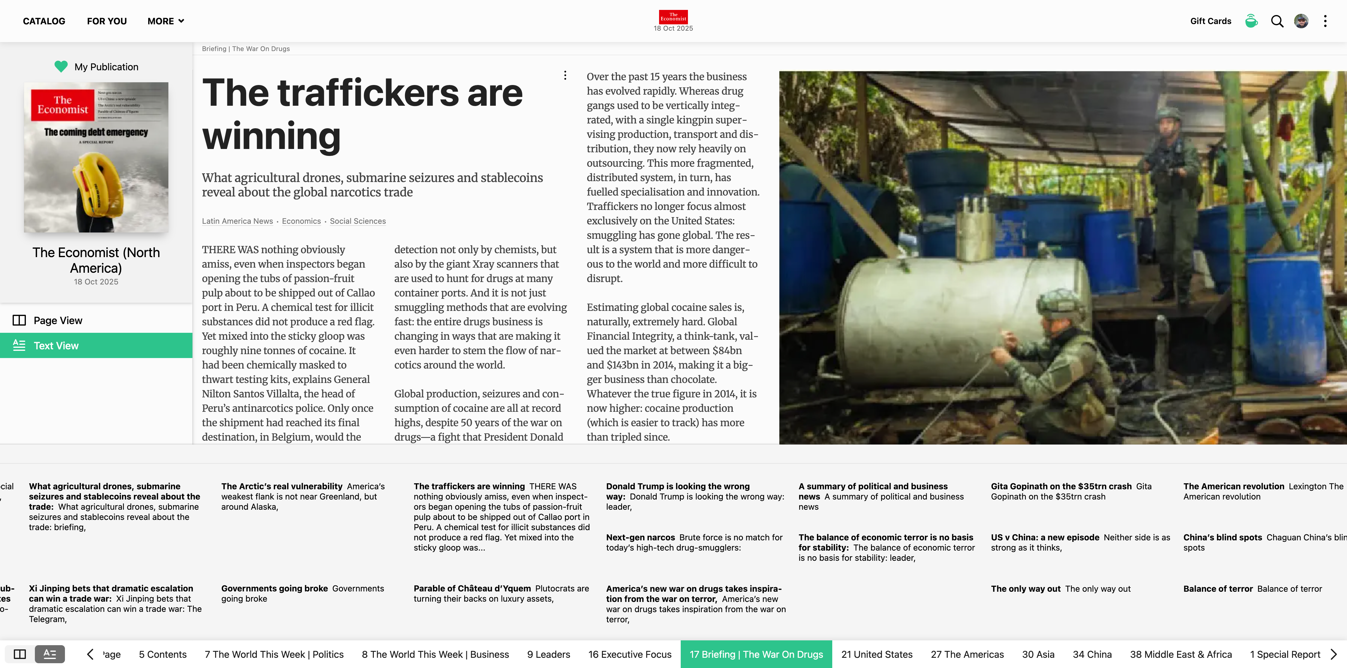 PressReader Text View